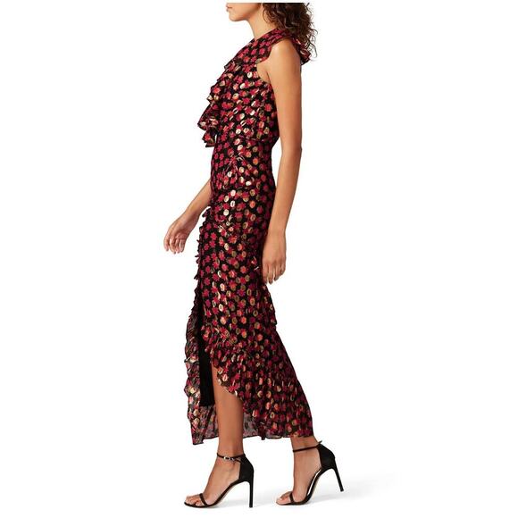 SALONI Printed Anita Dress - Size 2 - Picture 2 of 13